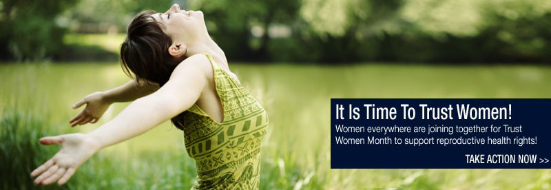 Silver Ribbon - Trust Women